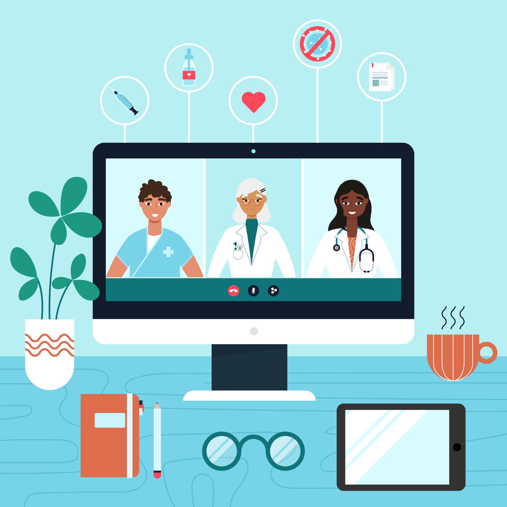 Webinaire Téléexpertise via IDOMED entre IDEL et MG